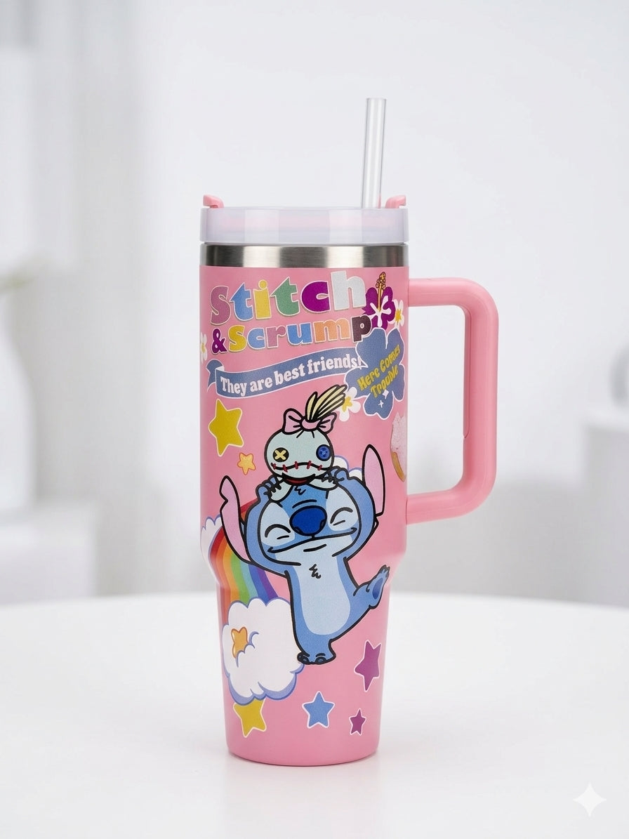 Stitch Insulated Beverage Tumbler