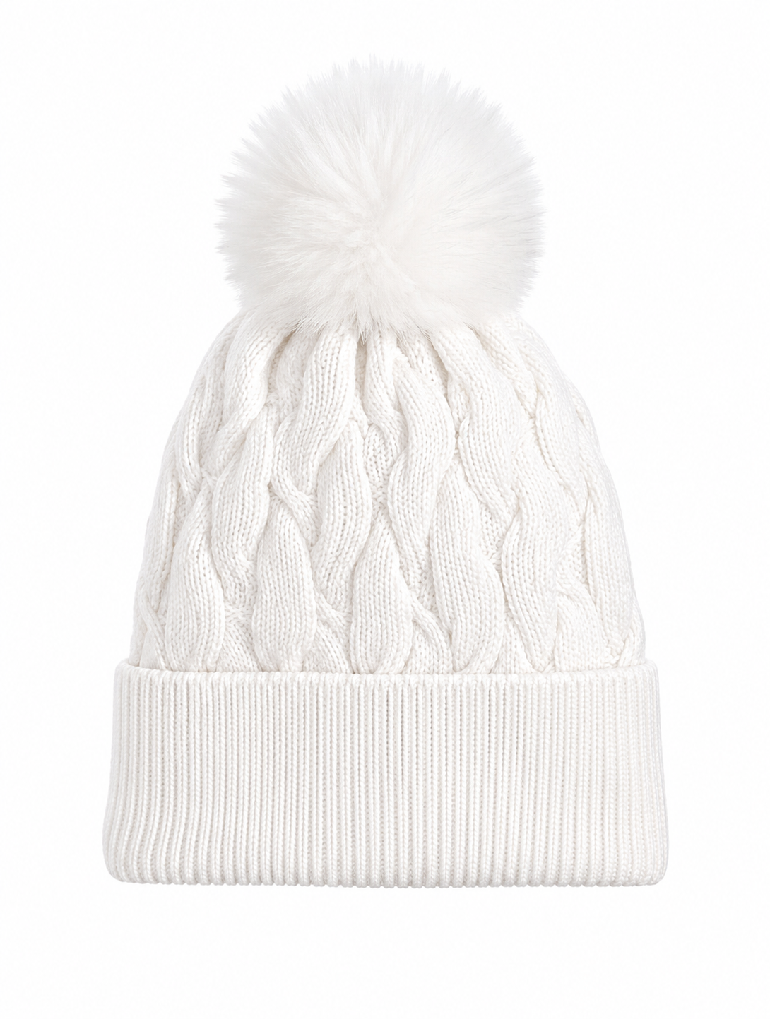 Adult winter knitted beanie