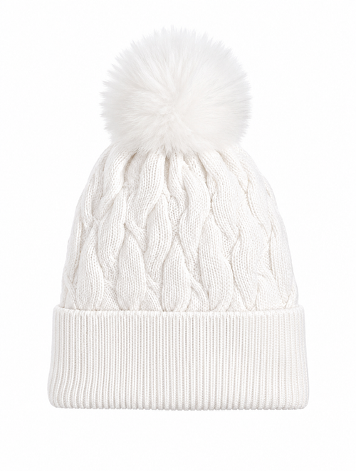 Adult winter knitted beanie
