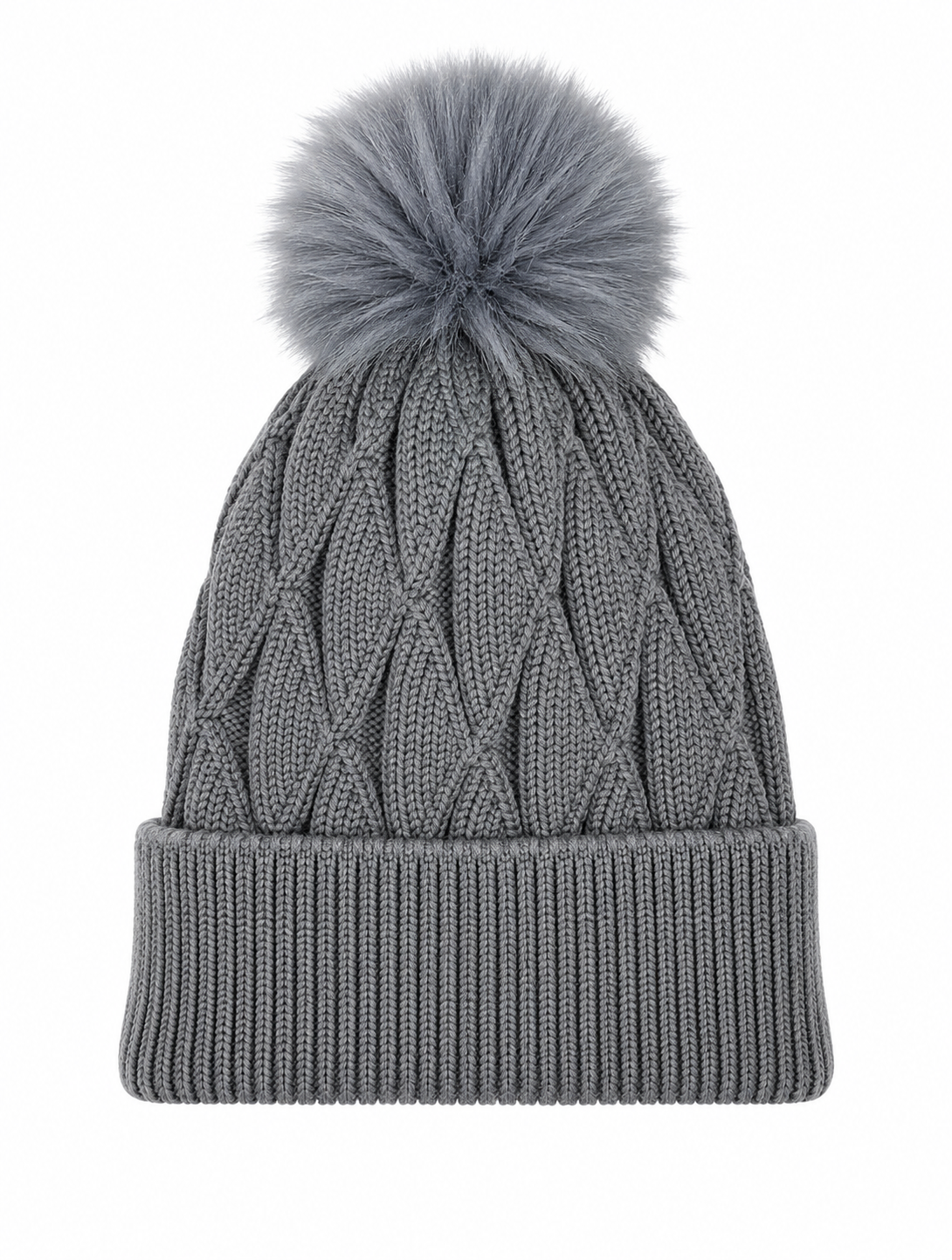 Adult winter knitted beanie