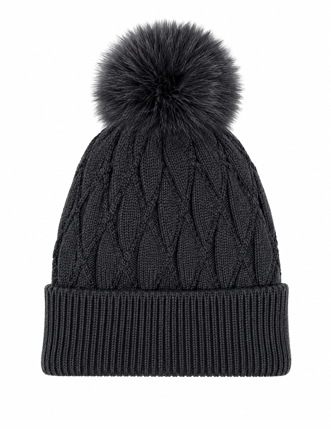 Adult winter knitted beanie