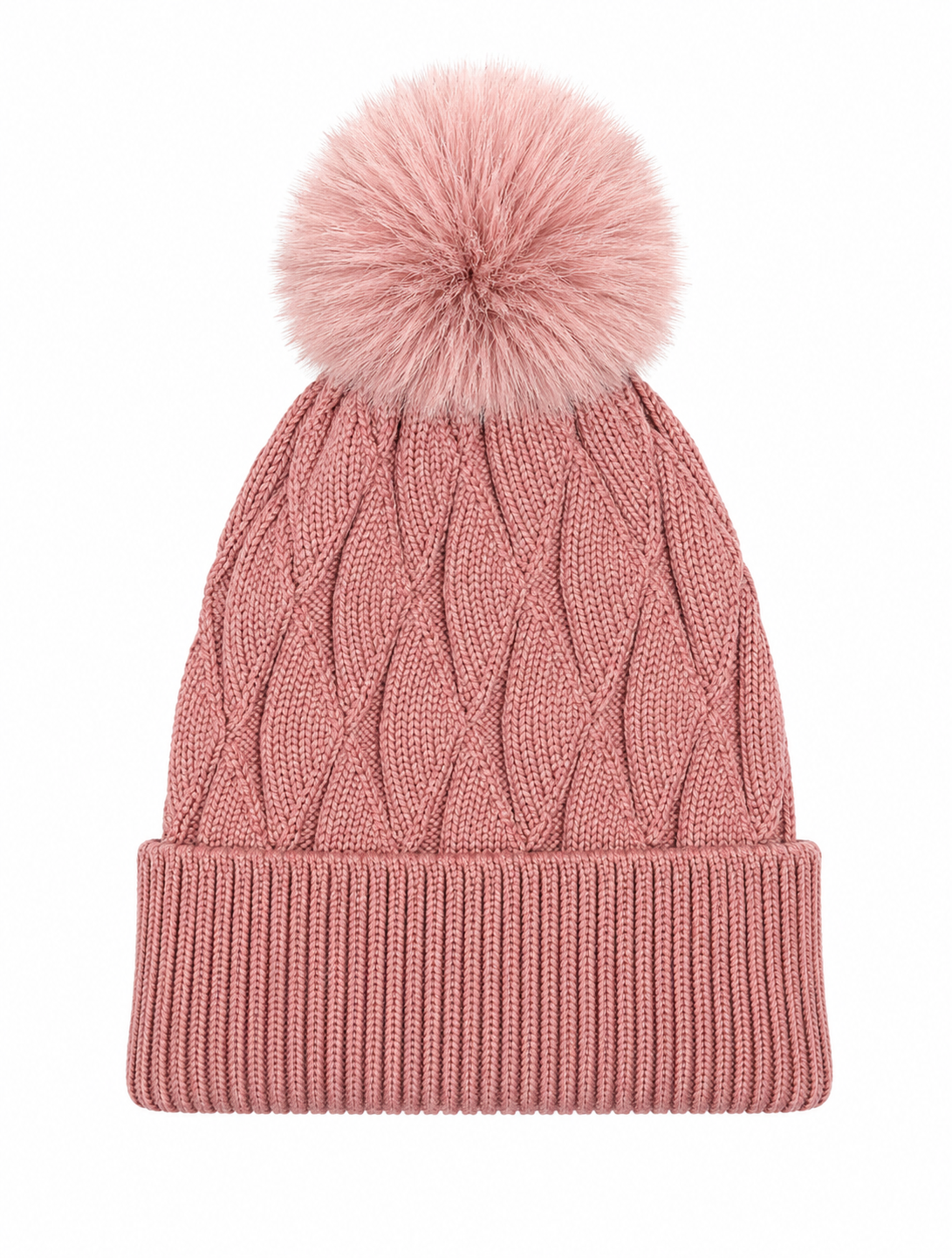 Adult winter knitted beanie