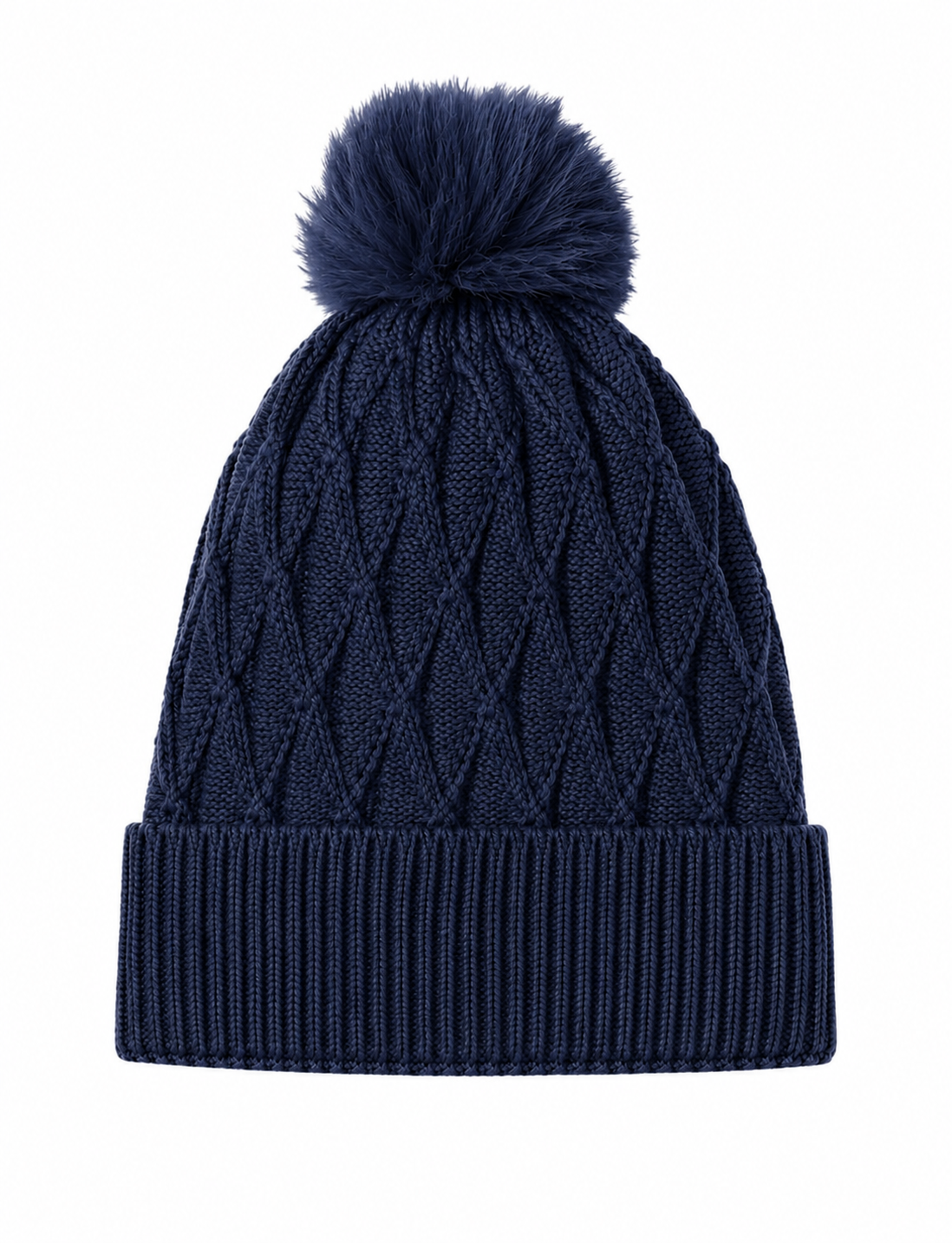 Adult winter knitted beanie