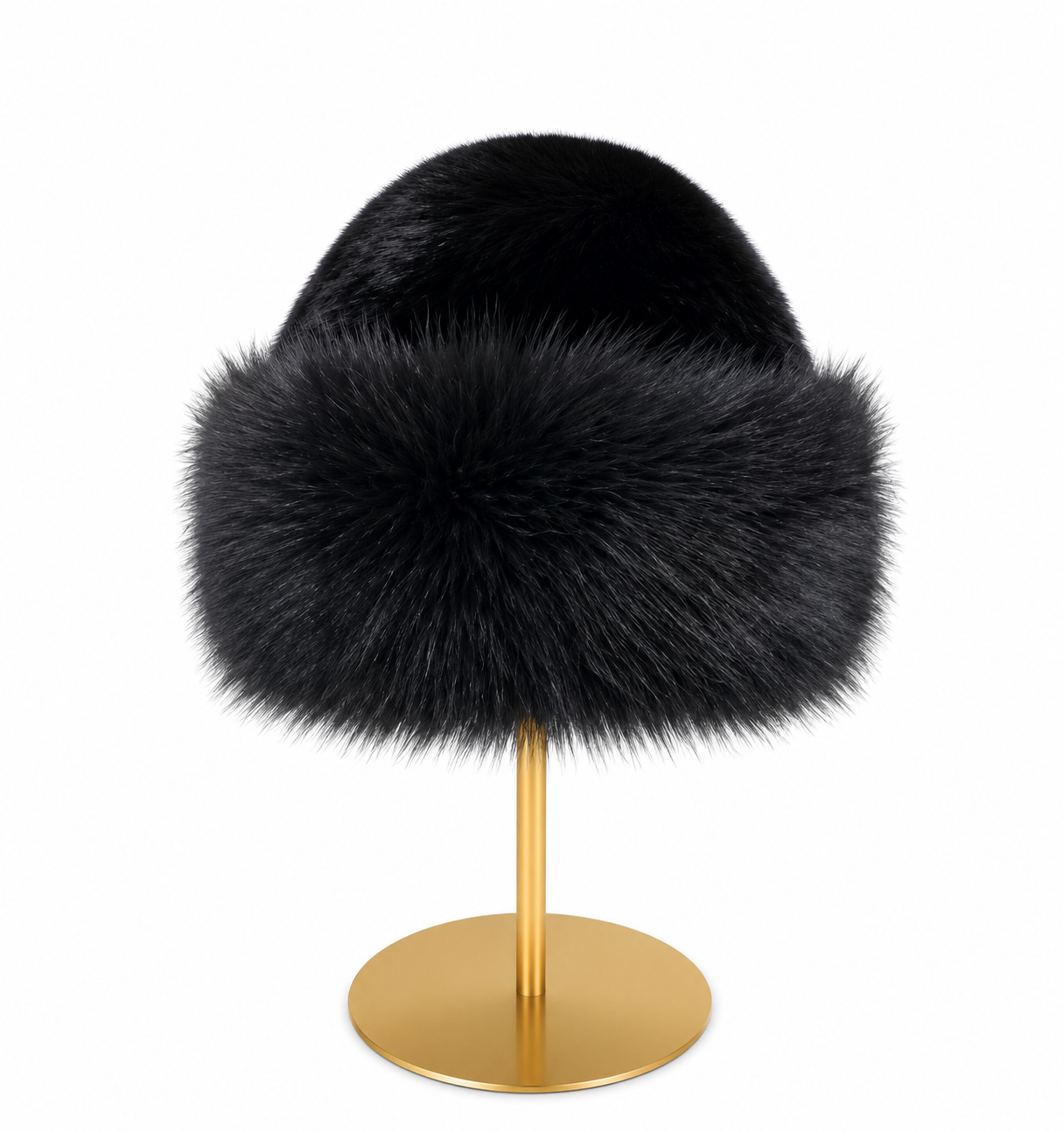 Luxury faux fur hat