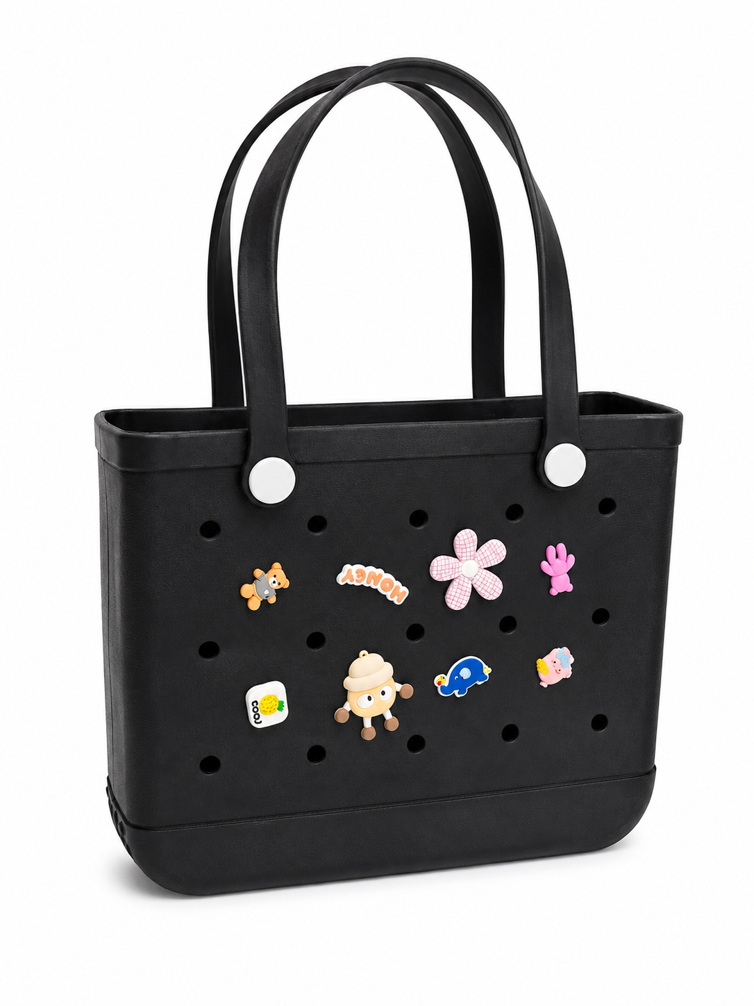 Rubber tote bag