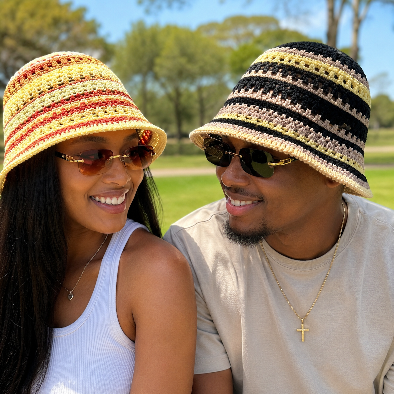 Crochet bucket hat