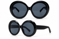Exaggerated Round Frame Sunglasses