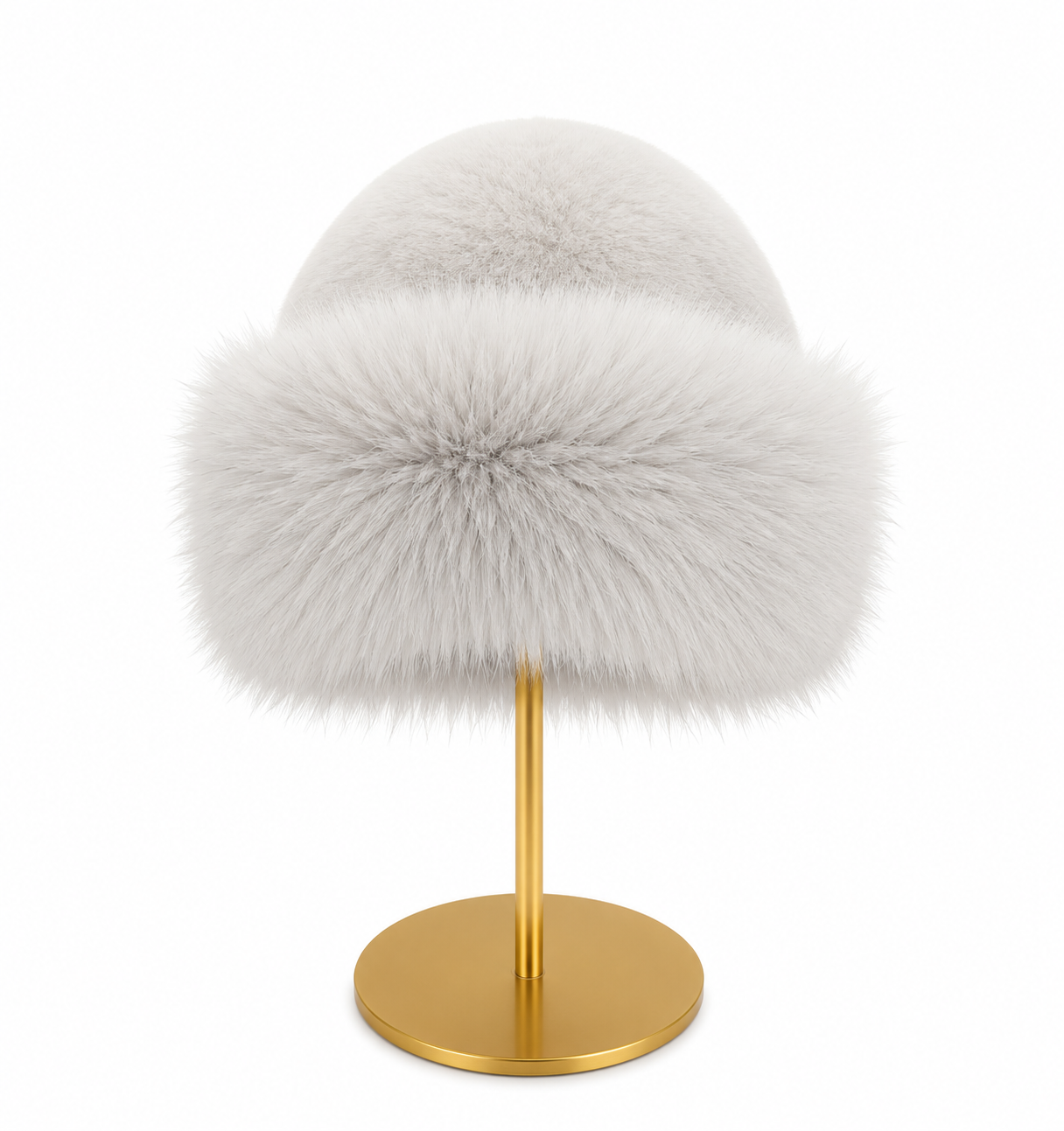 Luxury faux fur hat