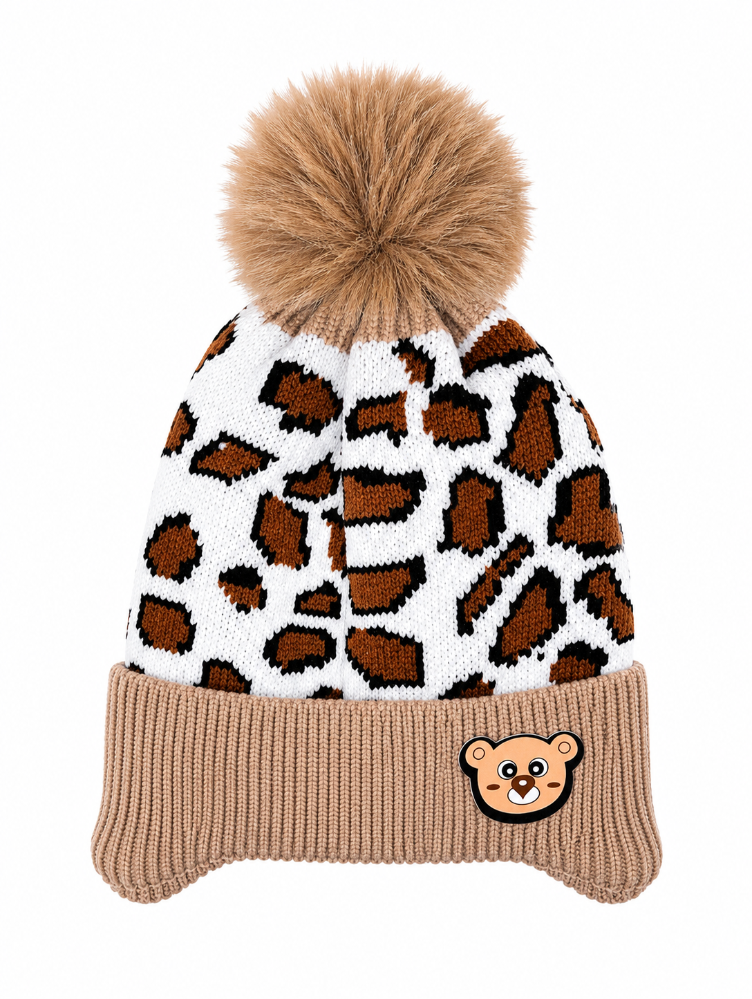 Kids knitted winter beanie