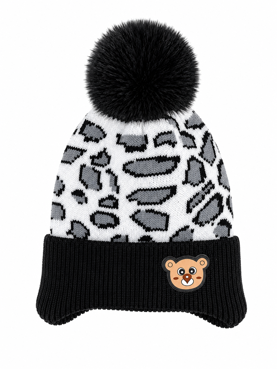 Kids knitted winter beanie
