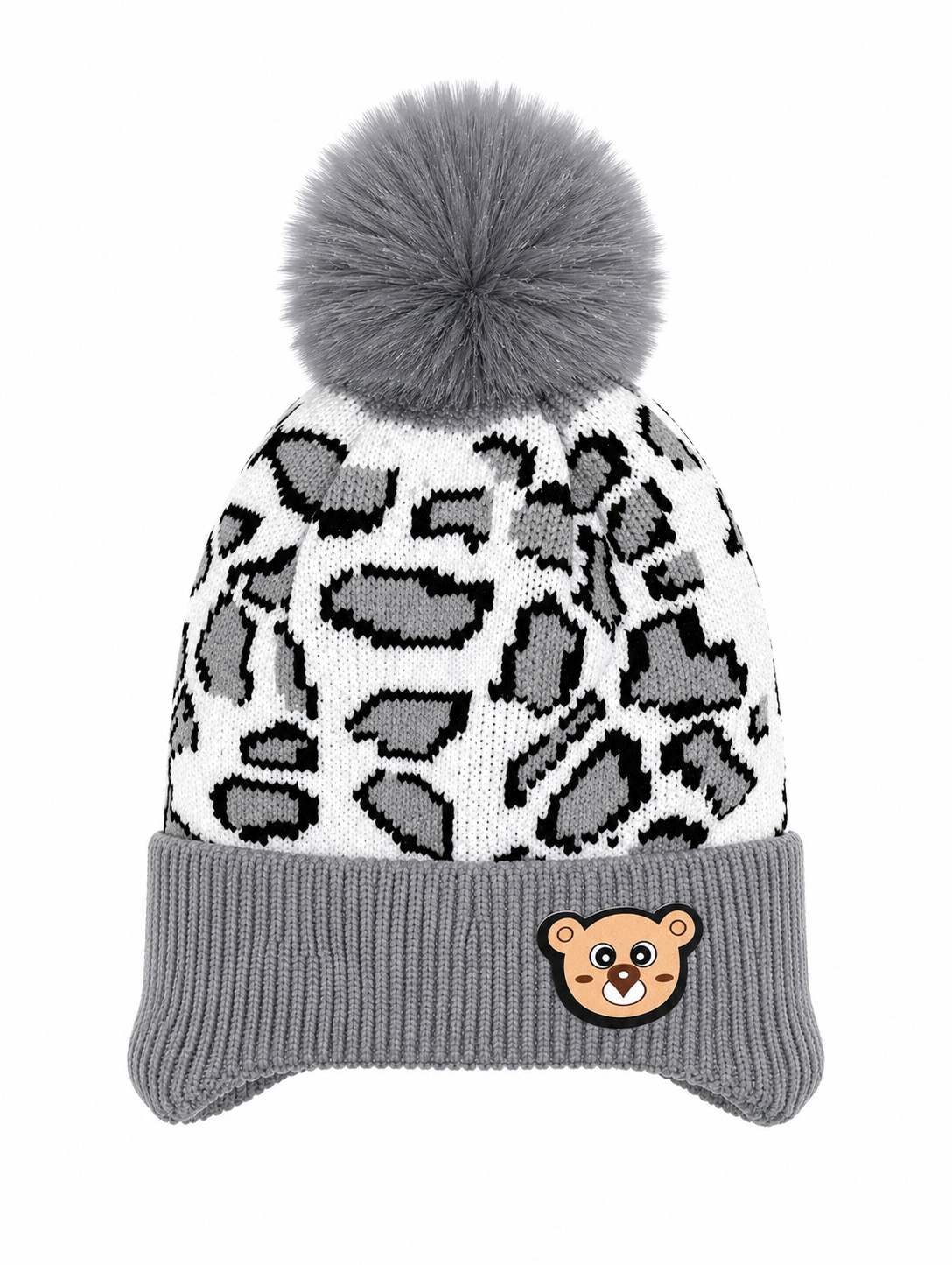 Kids knitted winter beanie