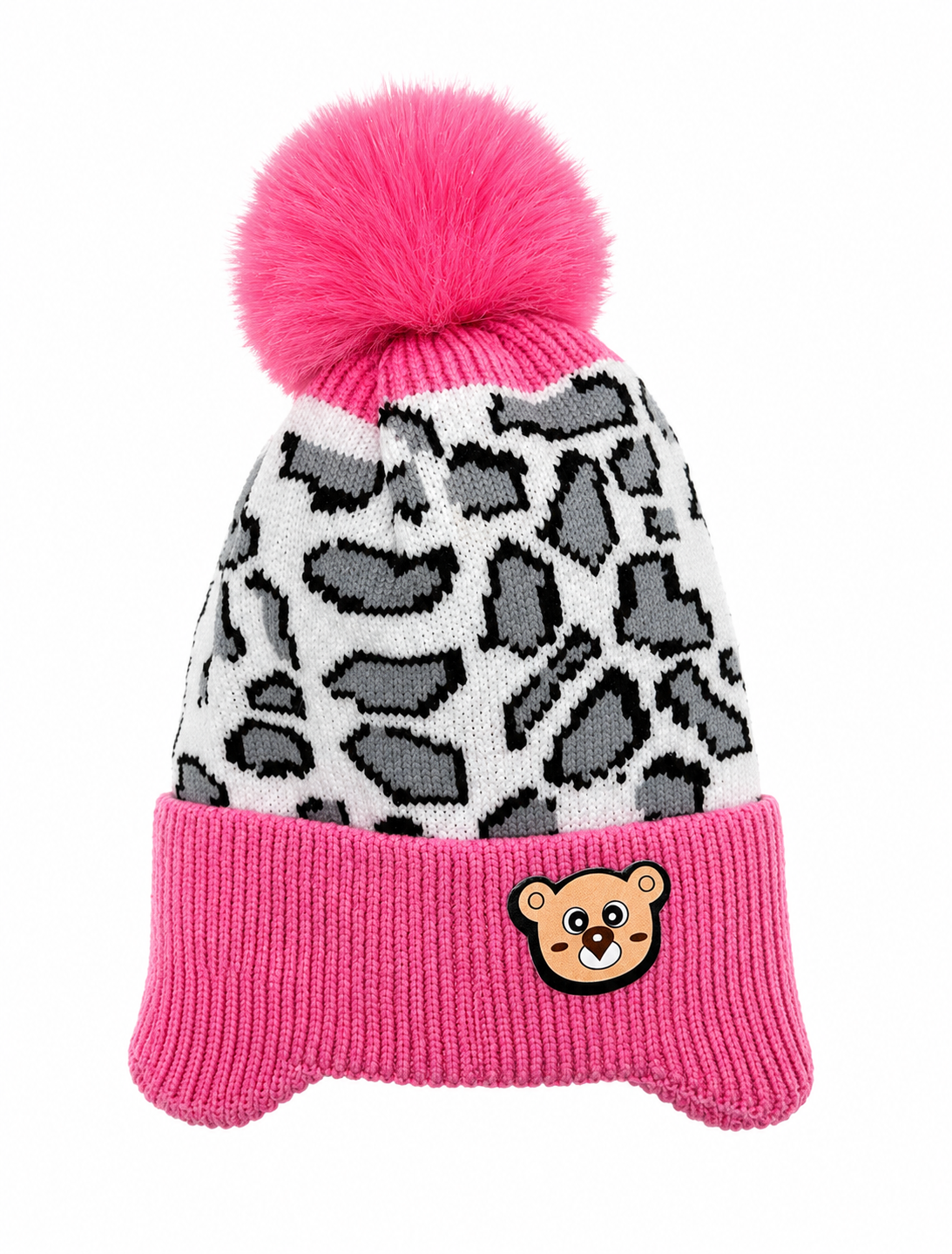 Kids knitted winter beanie