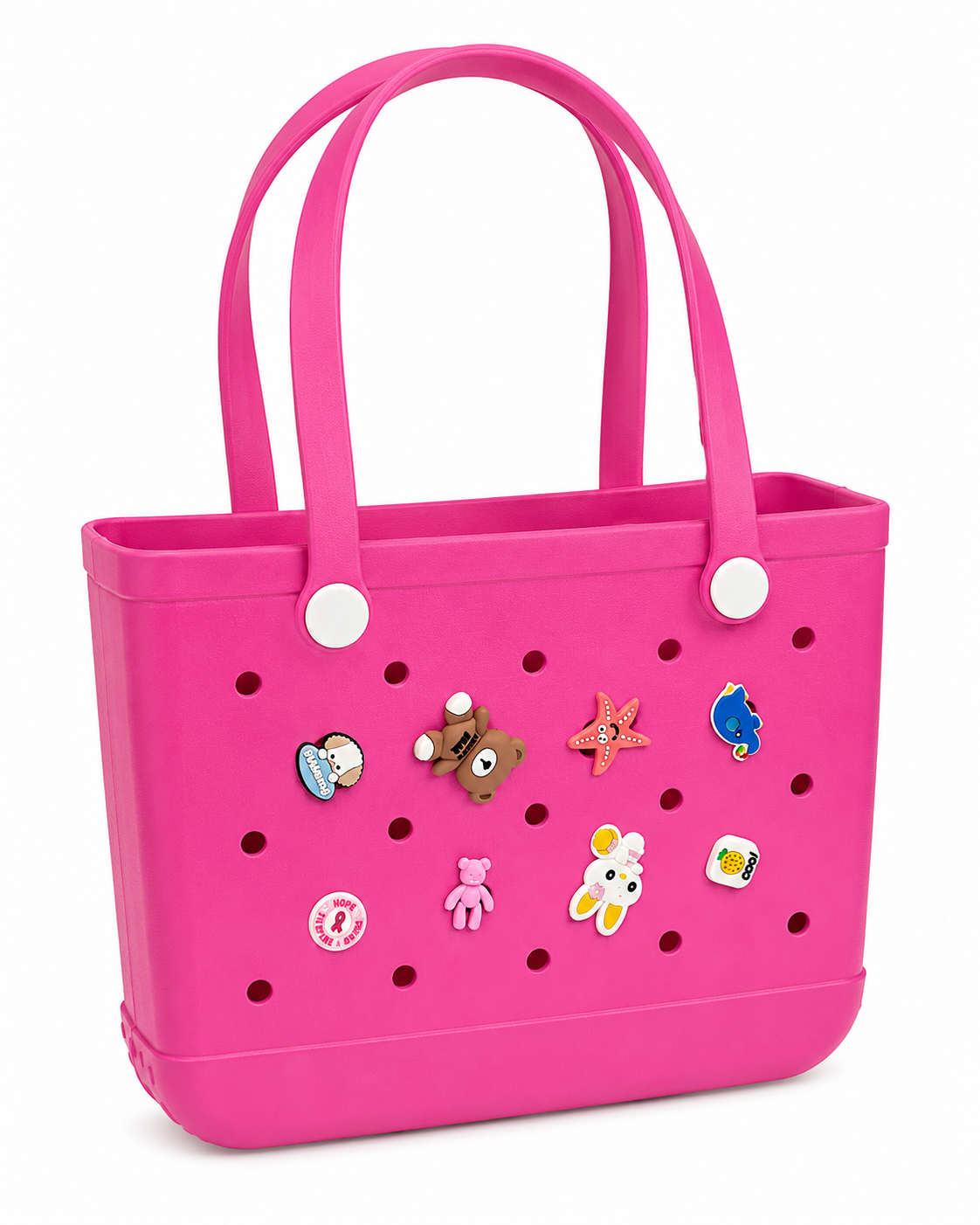 Rubber tote bag