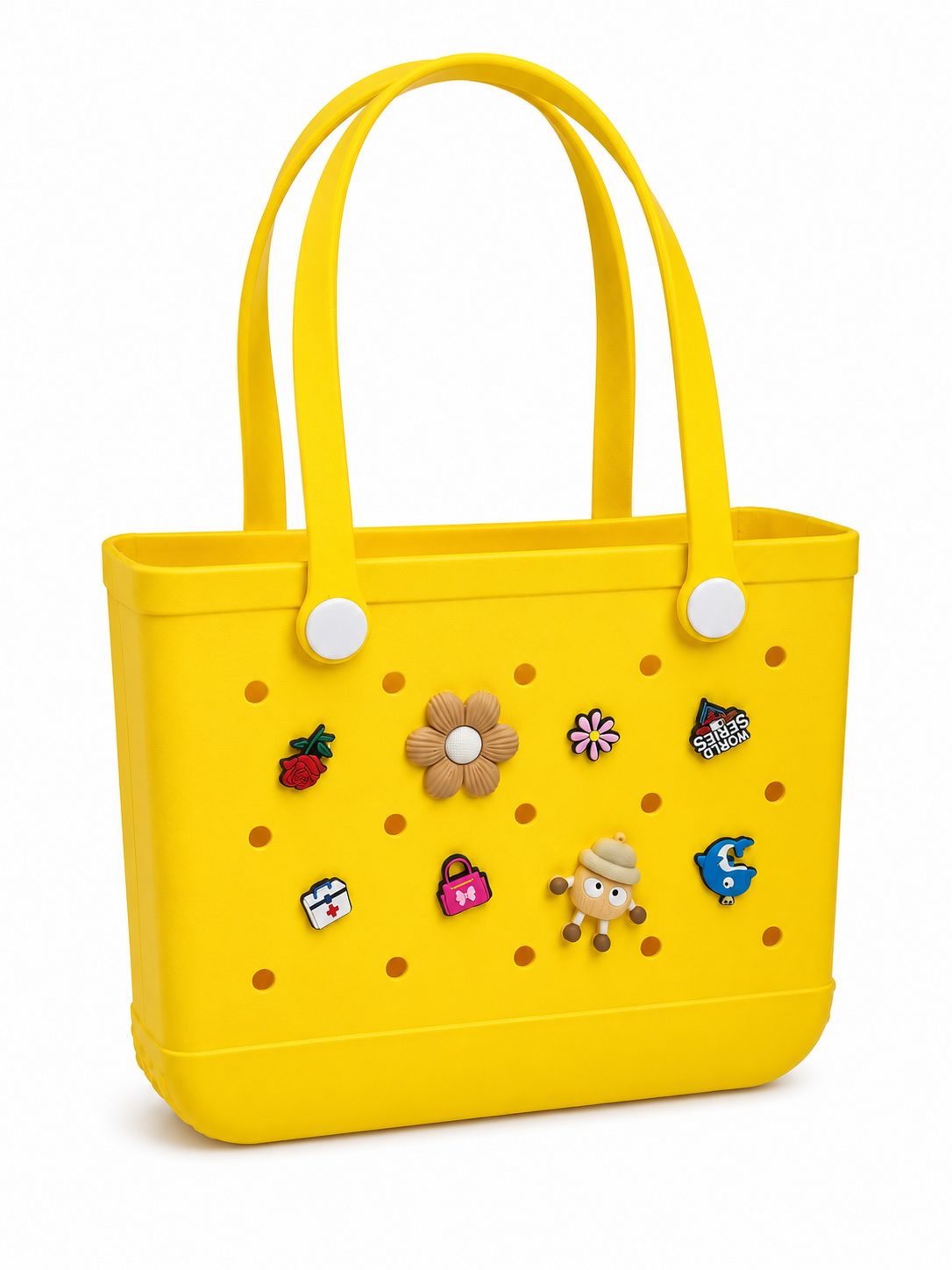Rubber tote bag
